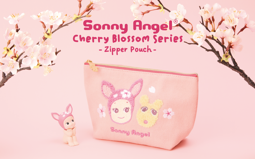 Cherry Blossom Series Zipper Pouch - Sweet Choice